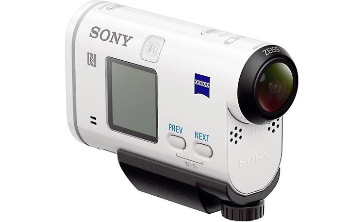Sony HDR-AS200VR Shown with included mount