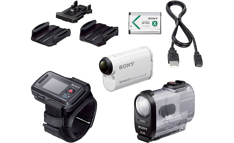 Sony HDR-AS200VR Front