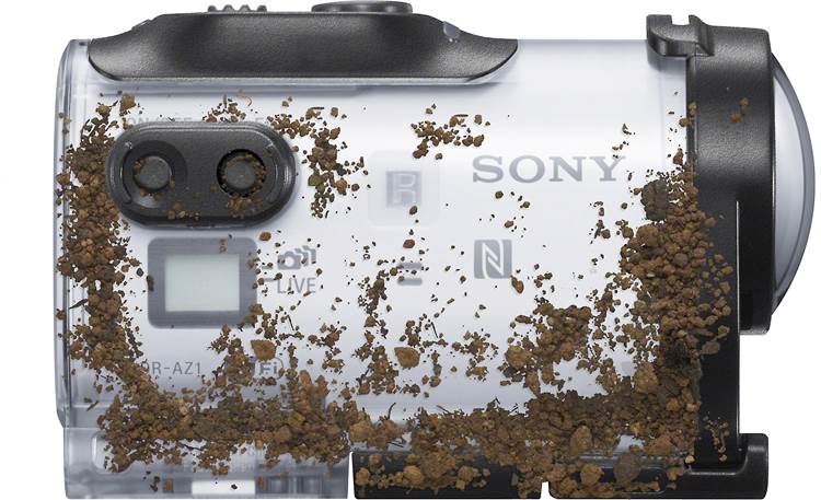 Sony HDR-AZ1 Waterproof case is dirt, mud and dustproof