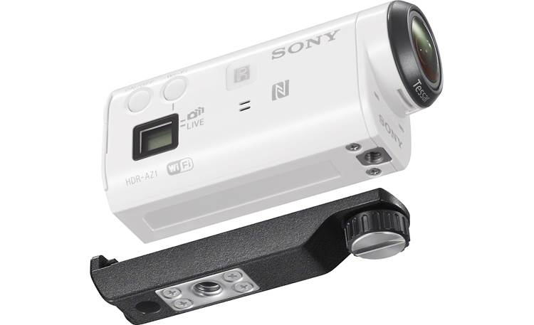 Sony HDR-AZ1 Shown with included tripod mount