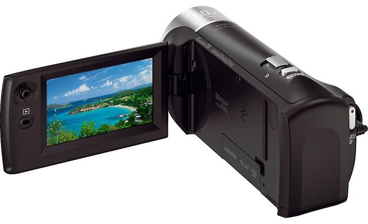 Sony Handycam® HDR-CX405 Back