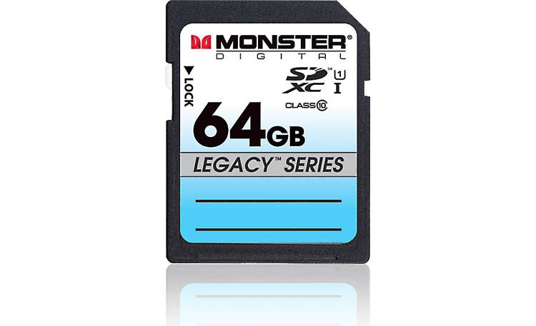 Monster SDXC Memory Card Front