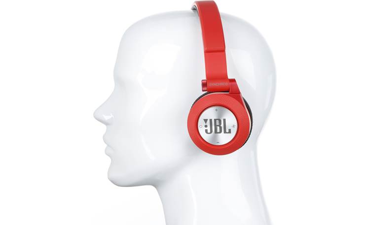 JBL Synchros E40BT Mannequin shown for fit and scale