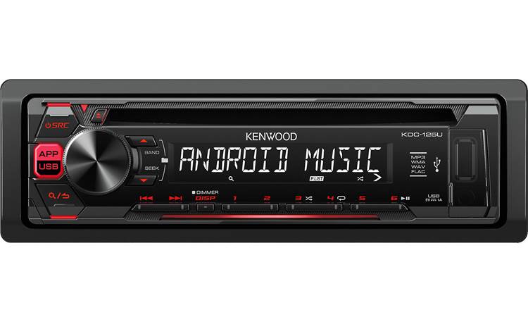 Kenwood KDC-125U Kenwood serves up a solid replacement for a factory radio