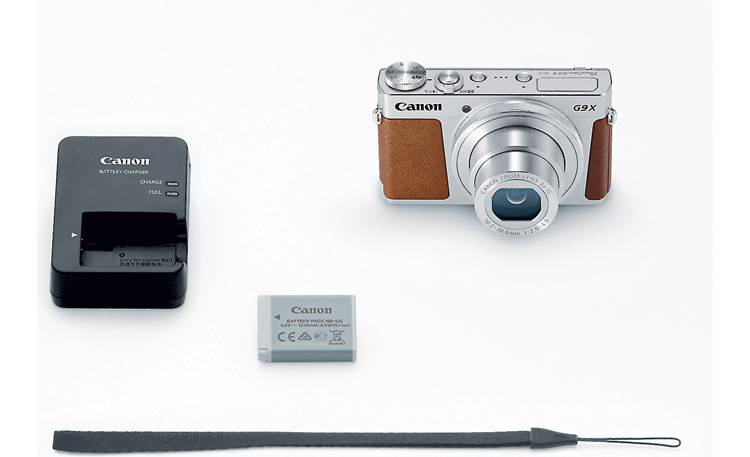 Canon PowerShot G9 X Shown with included accessories
