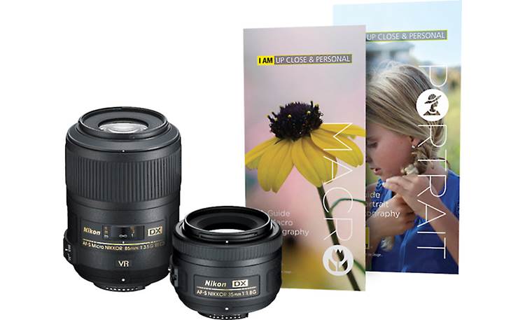 Nikon Macro & Portrait Two Lens Kit Front