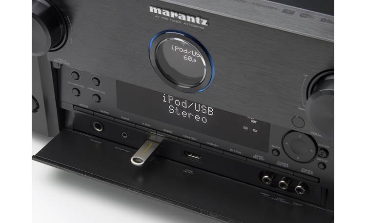 Marantz AV7702mkII Front-panel USB port for connecting iPod/iPhone or thumb