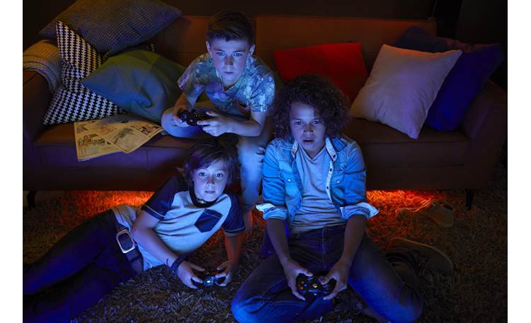 Philips Hue 2.0 A19 White and Color Ambiance Light Bulb Sync your lights with video games for an amazing visual experience