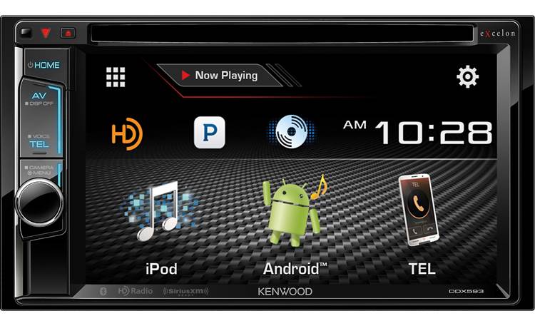 Kenwood Excelon DDX593 Enjoy wireless or wired control over your smartphone