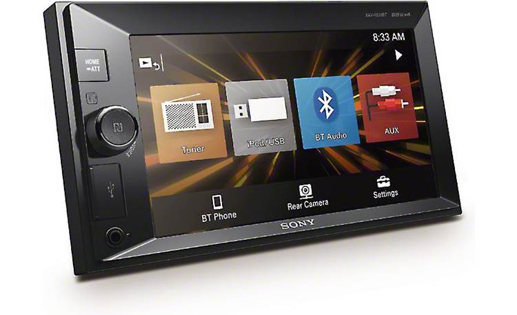 Sony XAV-V630BT Easy-to-navigate controls