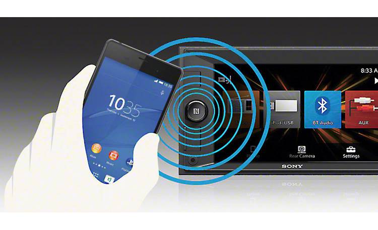 Sony XAV-V630BT Built-in Bluetooth