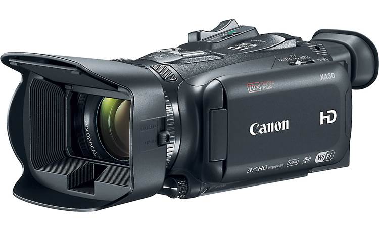Canon XA30 Angled front view