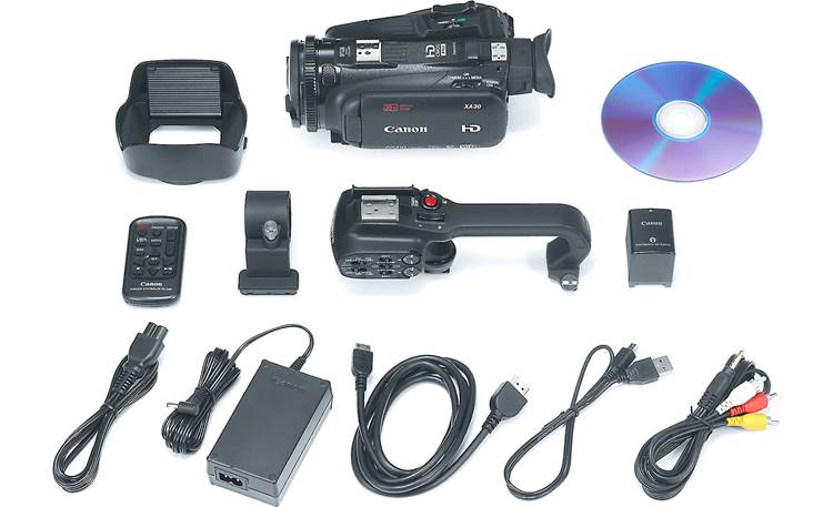 Canon XA30 Included accessories