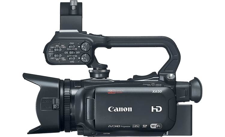 Canon XA30 Side view