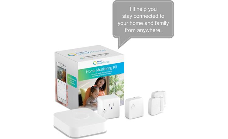 Samsung SmartThings Home Monitoring Kit The kit has everything you need to get started