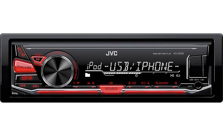 JVC KD-X230 digital media receiver