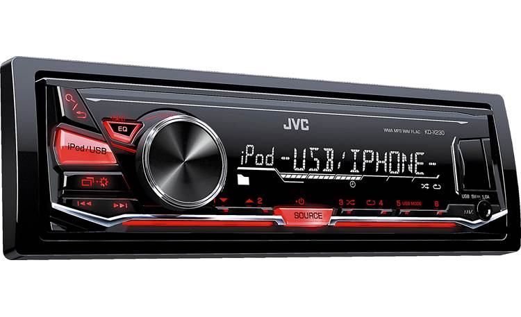 JVC KD-X230 Fits a wide variety of cars and trucks