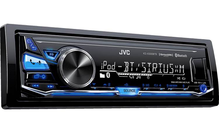 JVC KD-X330BTS Works with Apple or Android phones