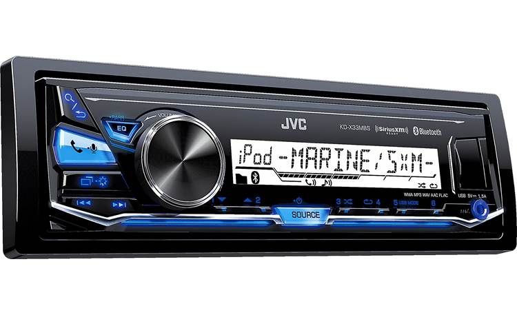 JVC KD-X33MBS Ideal for Jeep, powersports, or marine applications