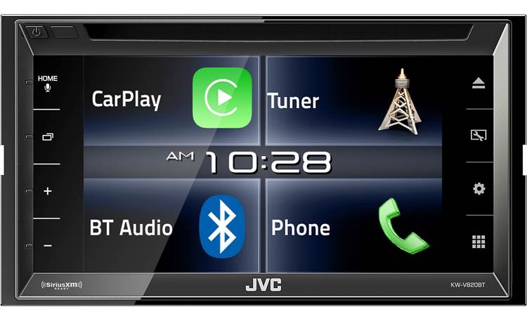 JVC KW-V820BT Get your iPhone integrated with Apple CarPlay