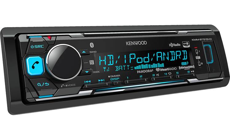 Kenwood KMM-BT515HD Works with Apple or Android phones