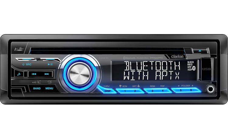 Clarion CZ305 Get SiriusXM controls and ultra-clear Bluetooth audio with aptX