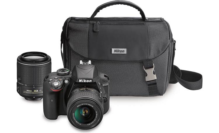 Nikon D3300 Two Lens Kit Front