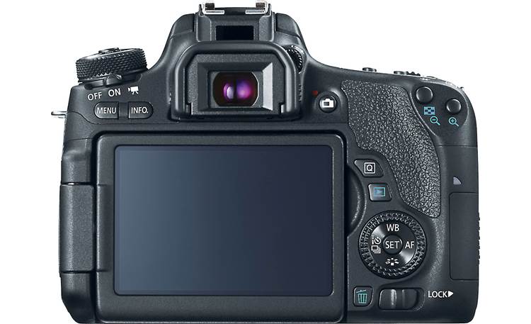 Canon EOS Rebel T6s Telephoto Lens Kit Back