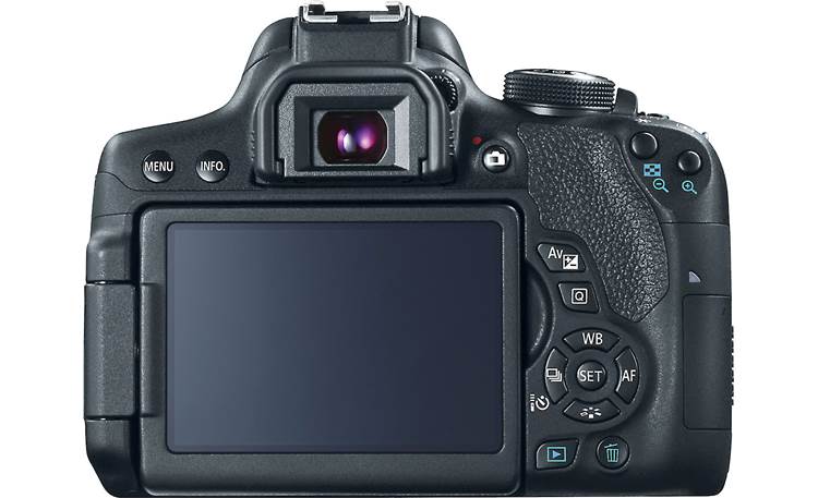 Canon EOS Rebel T6i (no lens included) Back