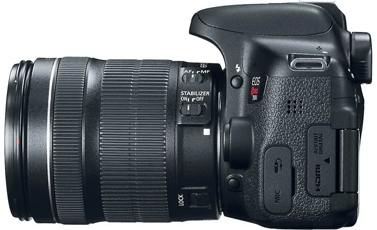 Canon EOS Rebel T6i Telephoto Kit Left side