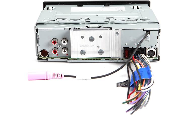 JVC KD-R970BTS Rear with wiring harness