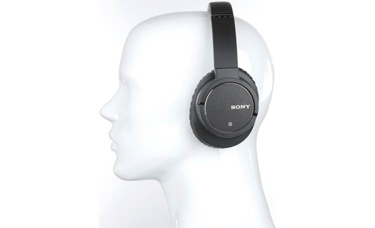Sony MDR-ZX770BN Mannequin shown for fit and scale