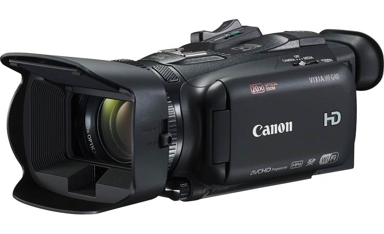 Canon VIXIA HF G40 Shown with screen closed