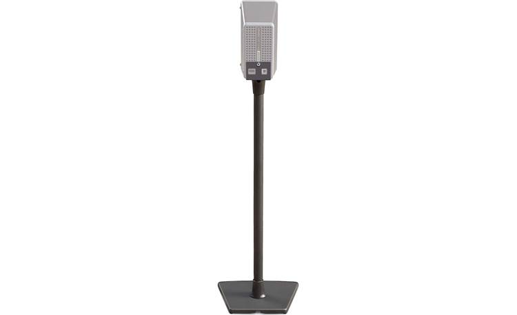 Sanus WSS1 Black - back view, PLAY:3 vertically mounted (speaker not included)