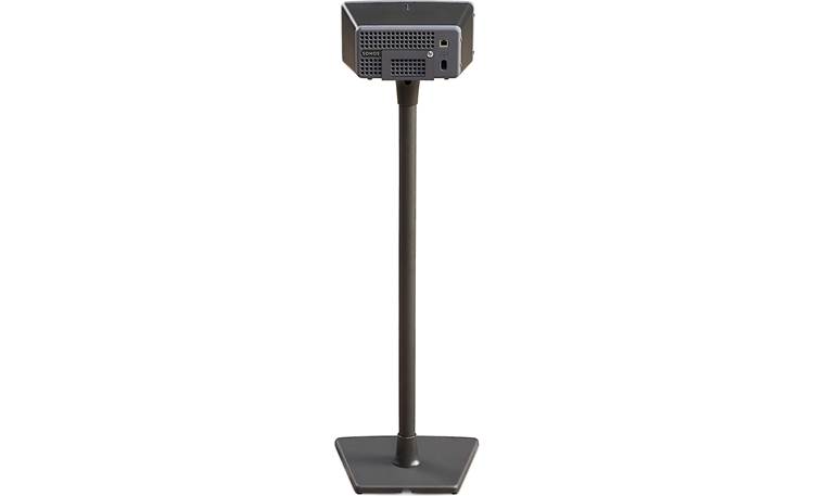 Sanus WSS1 Black - back view, PLAY:3 horizontally mounted (speaker not included)