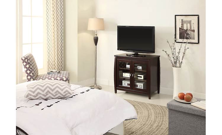 Havenwood HWDWS30 Espresso - bedroom setting (TV and components not included)