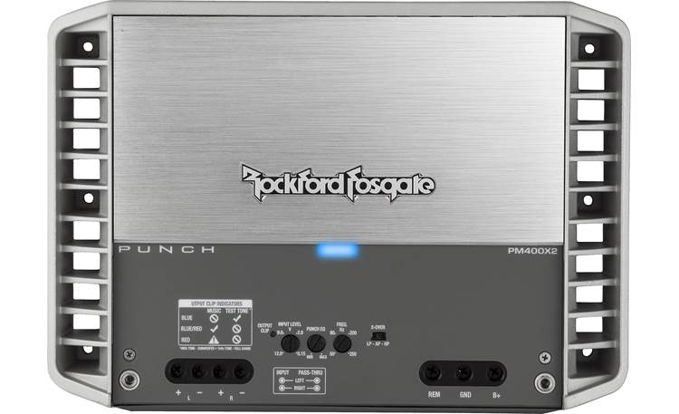Rockford Fosgate PM400X2 Hidden control panel
