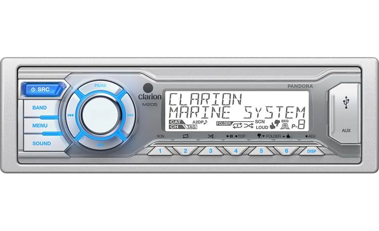 Clarion M205 marine digital media receiver