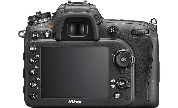 Nikon D7200 (no lens included) Back