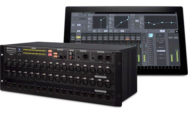 PreSonus StudioLive™ RM32AI RM32AI mainframe and UC Surface control software (monitor screen not included)