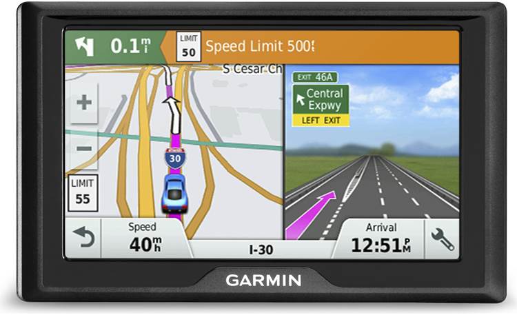 Garmin Drive™ 50LM Lane guidance and driver alert
