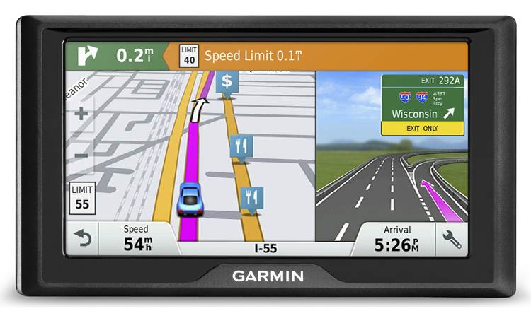 Garmin Drive™ 60LM Junction view and driver alerts keep you on the right path