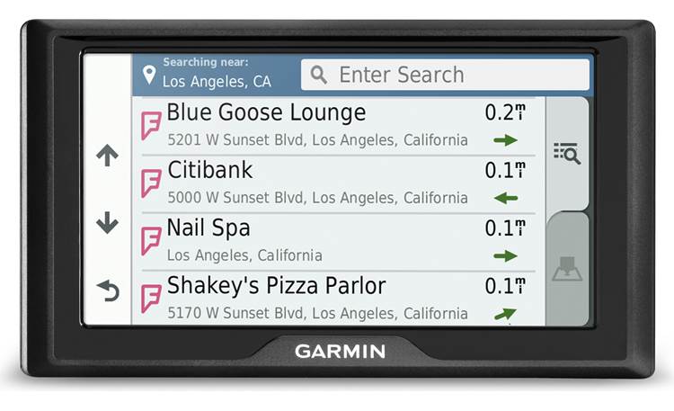 Garmin Drive™ 60LM Intelligent search