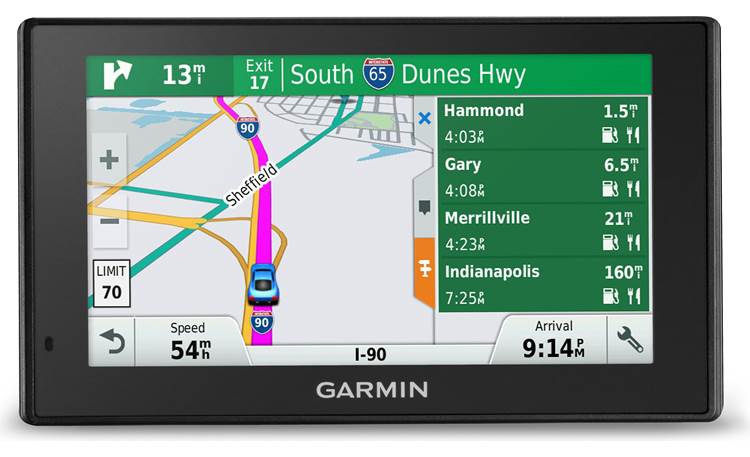 Garmin DriveSmart™ 50LMT Up Ahead with milestones
