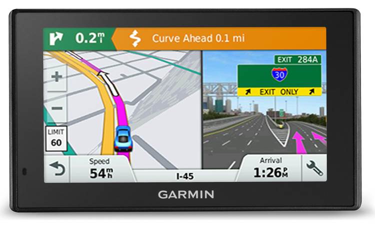Garmin DriveSmart™ 50LMT Junction view and driver alert