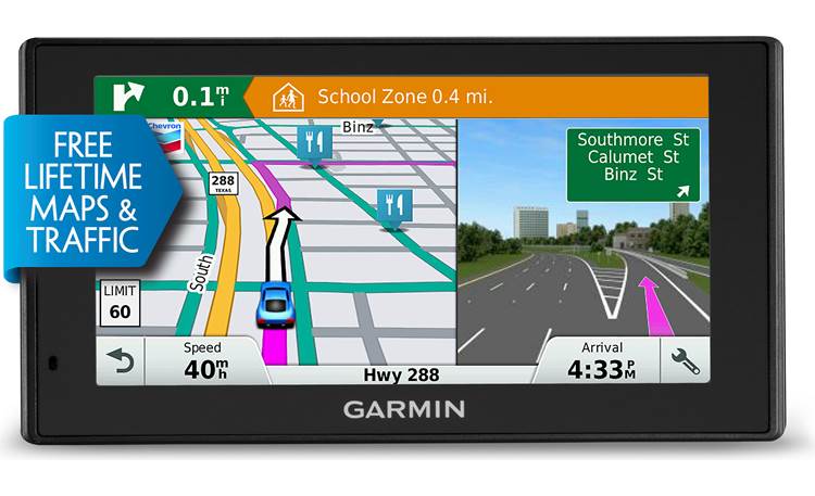 Garmin DriveSmart™ 60LMT Driver alerts keep you informed