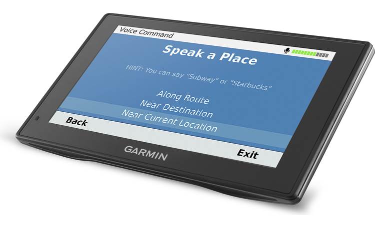 Garmin DriveSmart™ 60LMT Voice-activated navigation lets you keep your hands on the wheel