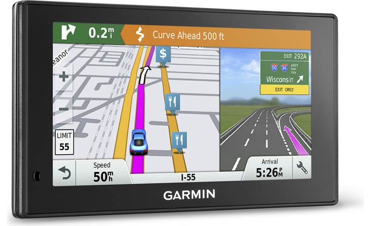Garmin DriveSmart™ 60LMT Junction view and driver alert