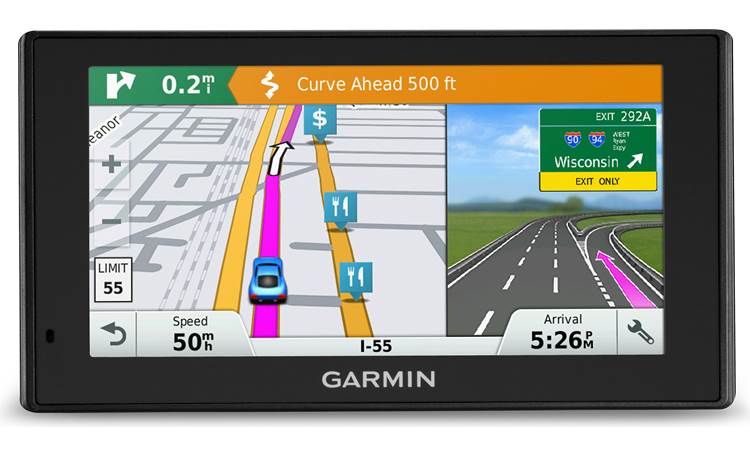 Garmin DriveSmart™ 60LMT Junction view and driver alert