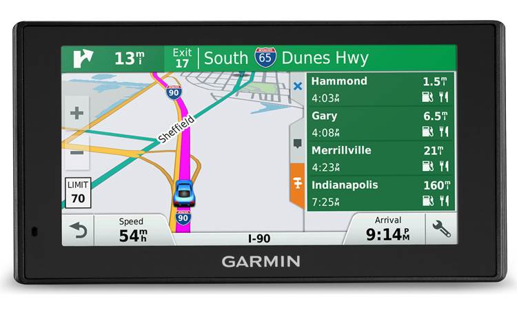 Garmin DriveSmart™ 60LMT Up Ahead with milestones